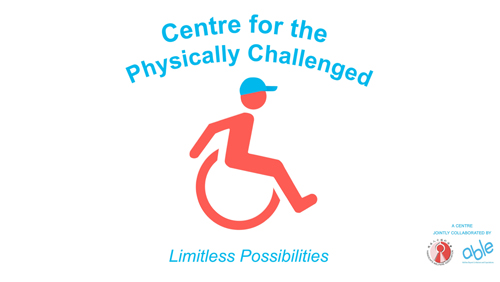 A man with a blue cap on a wheel chair